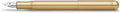 KAWECO Fountain Pen F Fine Point LILIPUT Eco Brass - Compact Everyday