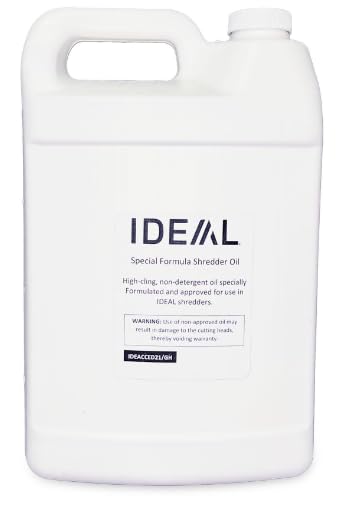 High-Cling Lubricating Oil for IDEAL Shredders - 1 Gallon