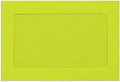 LUXPaper 6 x 9 Full Face Window Envelopes Wasabi Green - Professional