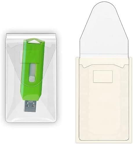 USB Flash Drive Holders with Adhesive Back for Easy Storage