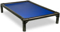 Kuranda Chewproof Dog Bed Walnut PVC 30in x 20in - Heavy Duty Vinyl