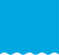 Smartline 8 ft Round Swimming Pool Liner Overlap Style - Solid Blue