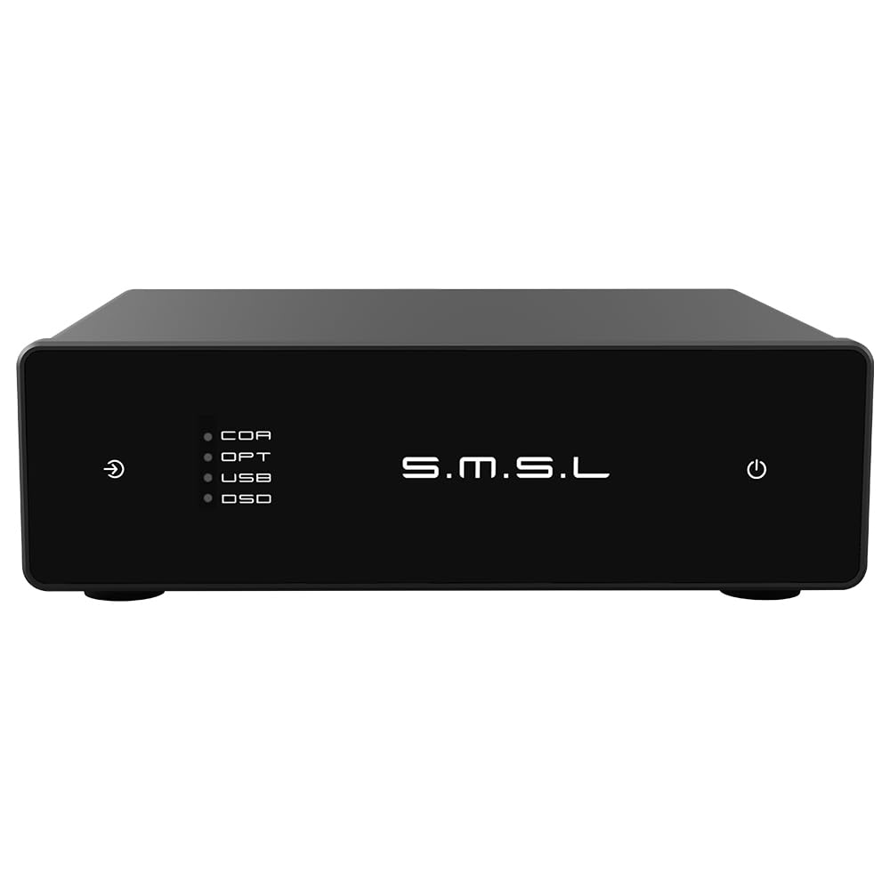 SMSL D1 Hi-Res Audio DAC with Touch Control for Superior Sound