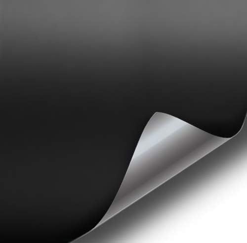 Satin Flat Matte Stealth Jet Black Vinyl Wrap Roll for DIY'ers