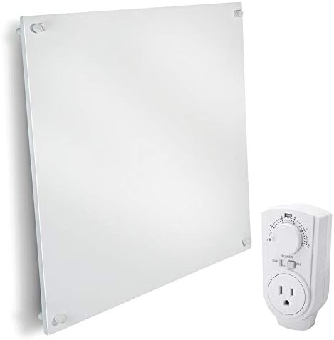 Efficient 400W Wall Heater - Thermostat Controlled