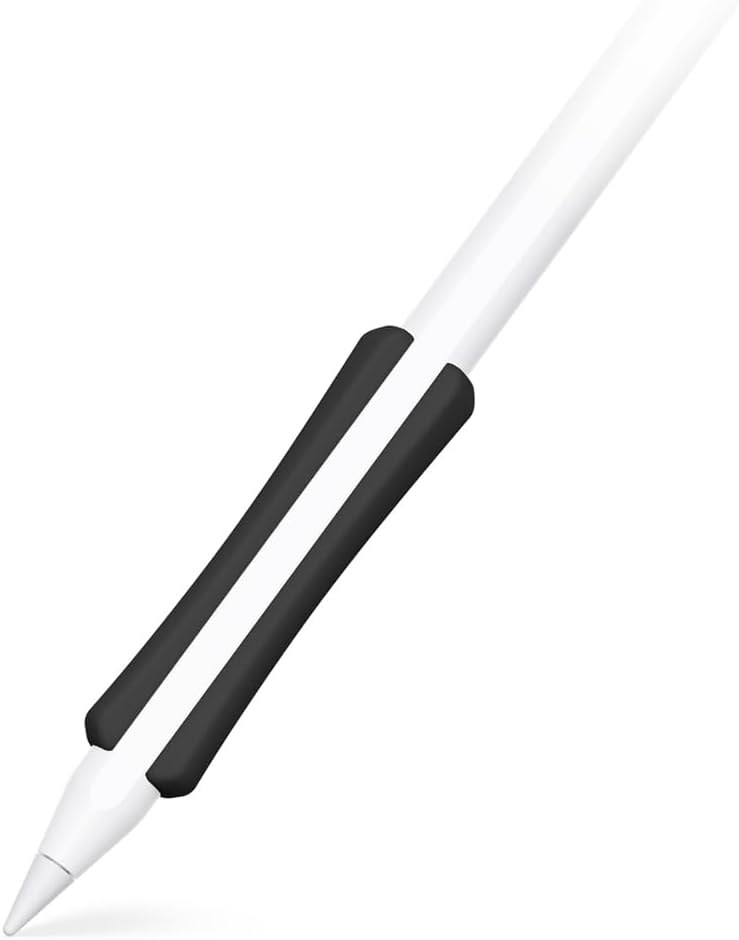 Premium Silicone Grip Case for Apple Pencil Pro 2nd Gen (Black)
