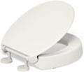 Hyten 3in Elevated Soft Close Round Toilet Seat - Comfortable Height