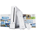 Nintendo Wii Bundle with Wii Sports & Resort - Renewed White