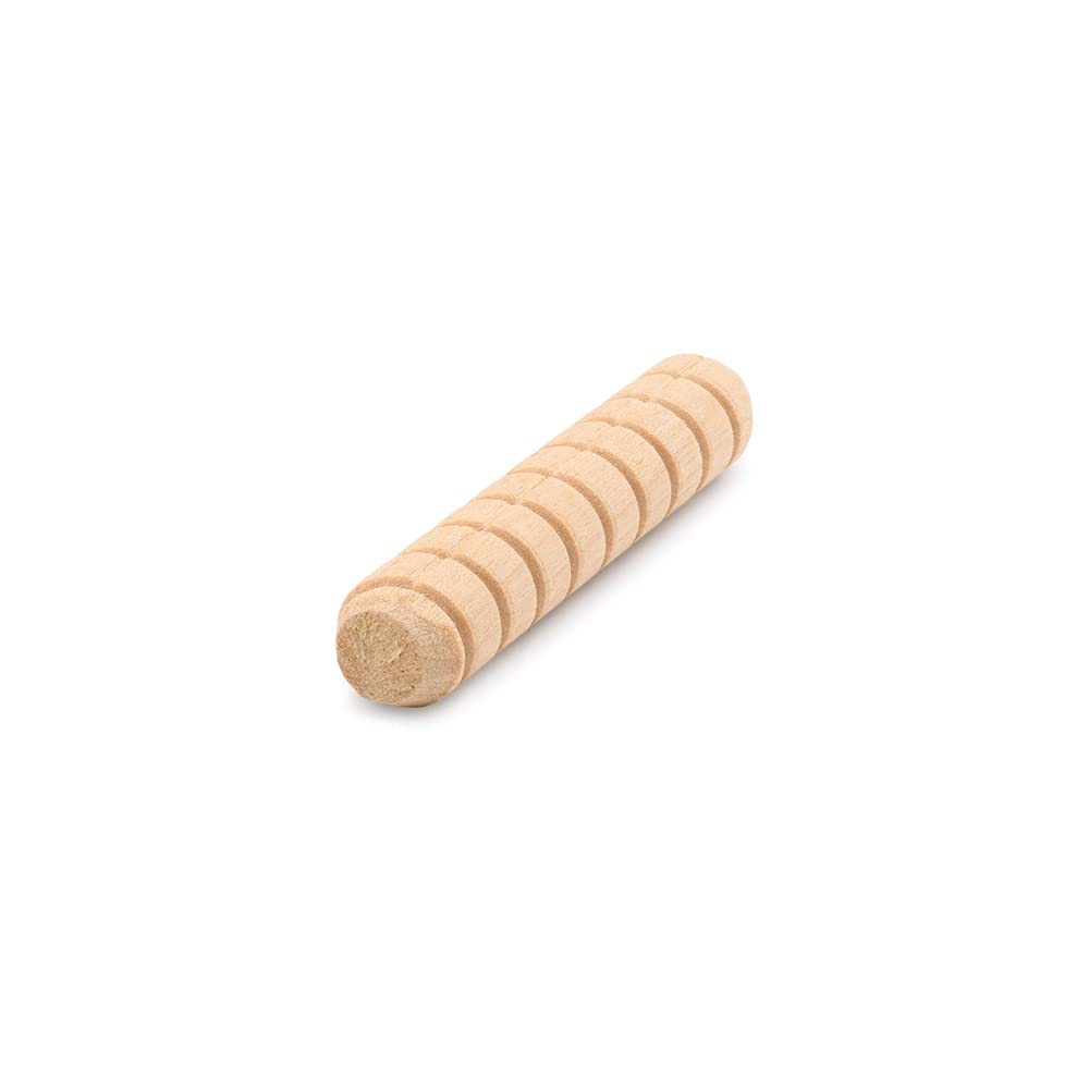 Wooden Dowel Pins 3/8 inch x 2 inch for Woodworking Projects