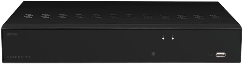 AVYCON NDAA 4K NVR AVR-NSV08P8: Ultimate 8 Channel PoE Solution