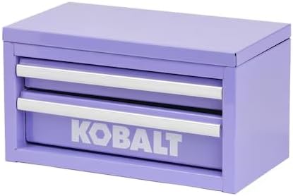 K.balt Mini Tool Boxes - Durable Lavender 2 Drawer Design