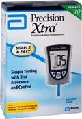DSS Precision Xtra Blood Glucose Meter Kit - Results in 5 sec