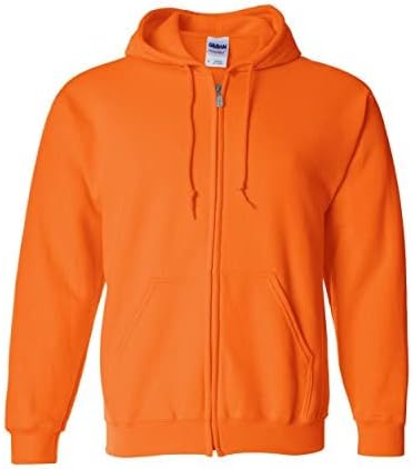 Gildan Heavy Blend Hoodie: Safety Orange