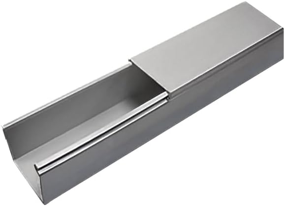 Electriduct 2in x 2in Solid Wall Wire Duct for Cable Management
