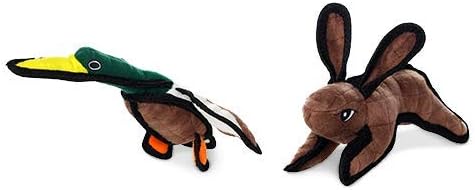 TUFFY World's Tuffest Soft Dog Toy Combo Pack for Playtime Fun