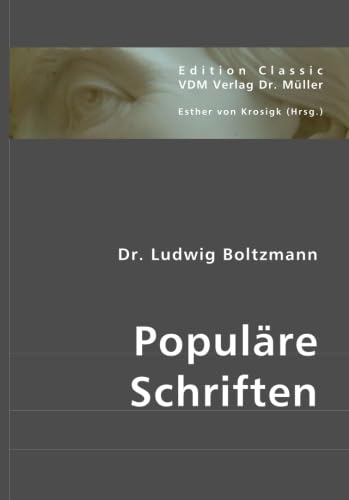 Populare Schriften by Ludwig Boltzmann: A Deep Dive into Science