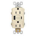Legrand Radiant GFCI Outlet with USB Ports for Fast Charging