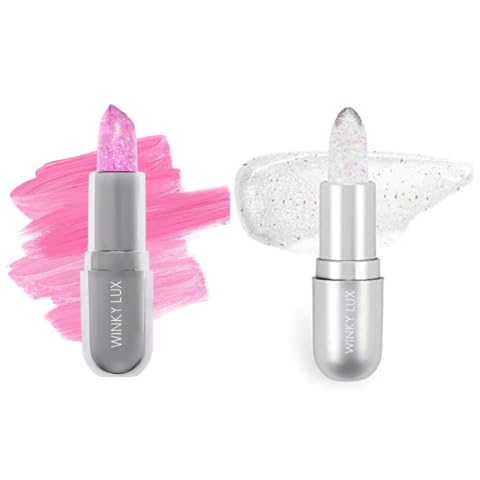 Winky Lux Lavender & Rainbow Glitter Confetti Balm for Lips