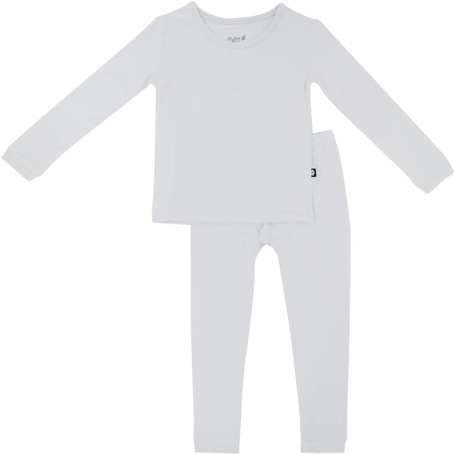 KYTE BABY Toddler Pajama Set - Soft Bamboo Rayon Pjs for Kids