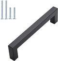Kitchen Cabinet Pulls Black 45 Pack 5in Hole Center - Modern Square