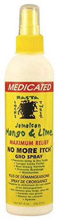 Jamaican Mango and Lime No More Itch Gro Spray for Scalp Relief