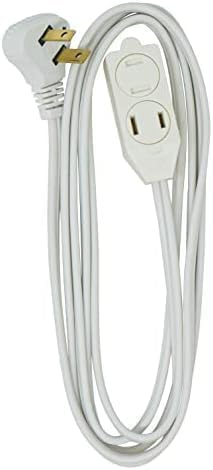 Slimline 2235 Indoor Flat Plug Extension Cord for Home Use