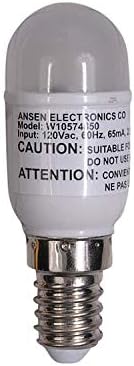 W11518235 Durable Refrigerator Bulb Light for Whirlpool Models