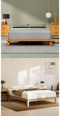Siena 10 Twin Mattress with Bamboo Bed Frame - Medium Firm Comfort