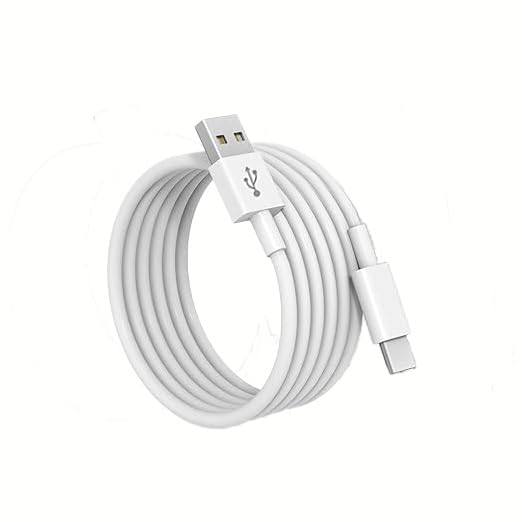 5FT White Car Carplay Cable for iPhone 16/15