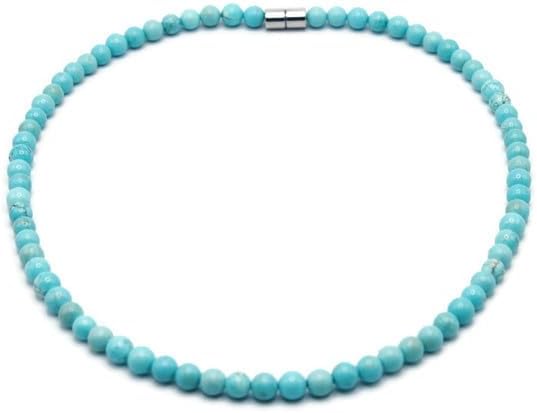 Turquoise Beaded Necklace for Healing and Spiritual Connection