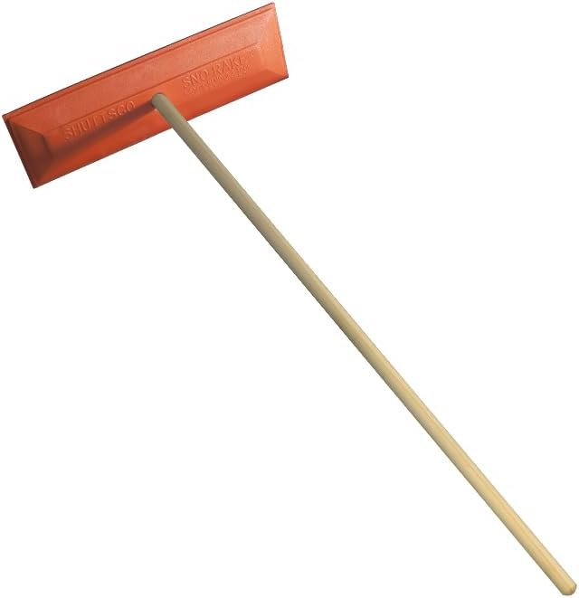 Snow Rake and Snow Broom for Efficient Snow Removal Tasks