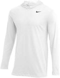 Nike Mens Dry Long Sleeve Sun Hoodie Tee - Sweat-Wicking Comfort