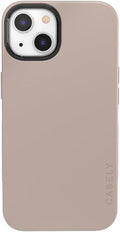 Casely iPhone 13 Case Compatible with MagSafe - Taupe on Nude, Slim