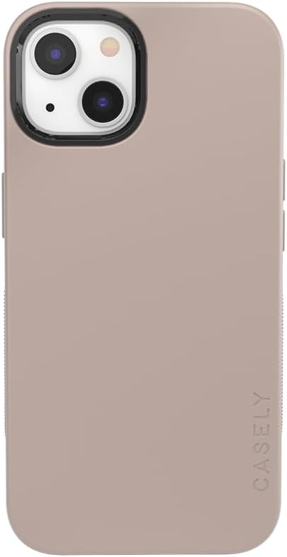 Casely iPhone 13 Case with MagSafe Compatibility in Taupe