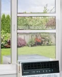 Soleus Sliding Window Kit: Exclusive Over Sill AC Fit