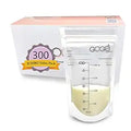 Breastmilk Storage Bags 300 Pack (5 x 60) - Pre-Sterilized Leak Proof