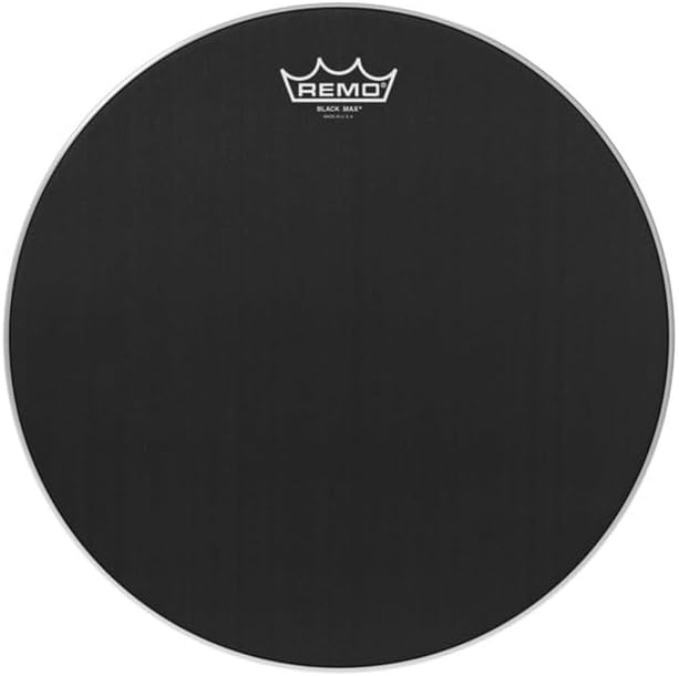 Remo KS0614-00 Black Max 14-Inch Marching Snare Drum Head