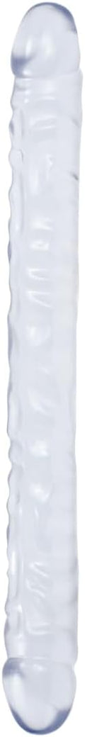 Crystal Jellies Double Dong 18in Double-Sided Dildo - Deep Fullness