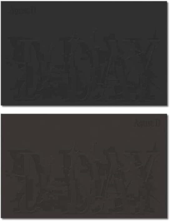 Agust D D-DAY Album with 2 CDs for BTS Enthusiasts