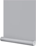 Grey Peel and Stick Wallpaper 24in x 394in - Thick Matte Contact Paper