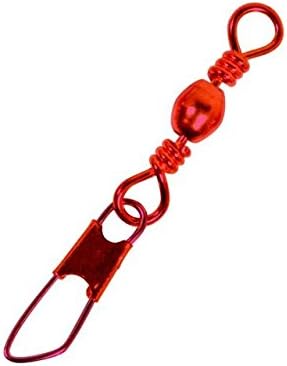 Eagle Claw Barrel Swivel w/ Safety Snap: Secure Fishing Connection