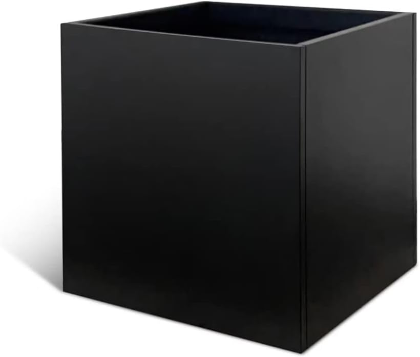 Galvanized Steel Planter Box for Indoor Outdoor Use - 26Inch