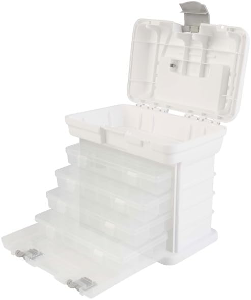 Portable Tool Box for Small Parts Organizer with Drawers