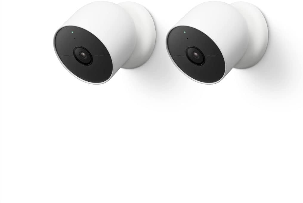 Google Nest Cam 2nd Gen - Dual Pack