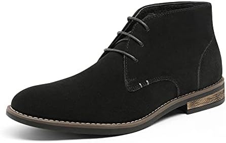 Bruno Marc Men's Suede Leather Lace Up Oxfords for Stylish Comfort