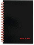 Black n' Red Business Journals, 3-Pack, Optik Paper, Scribzee App