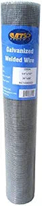 Galvanized After Welding Hardware Cloth 36 in x 50 ft - Durable Fence