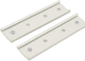 Seamless Curtain Track Connections x2 - Easy Aluminum Installation