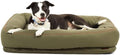 Reddy Indoor/Outdoor Dog Bed 40 in x 30 in Olive - Durable, Washable