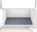 Under Sink Mat for Bathroom Vanity Liner Gray 28x19 - Waterproof
